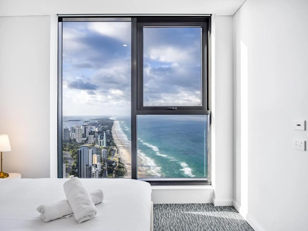 Views From Cloud 1 Min To Beach 2Br Apt Pool Gym Gold Coast Daire