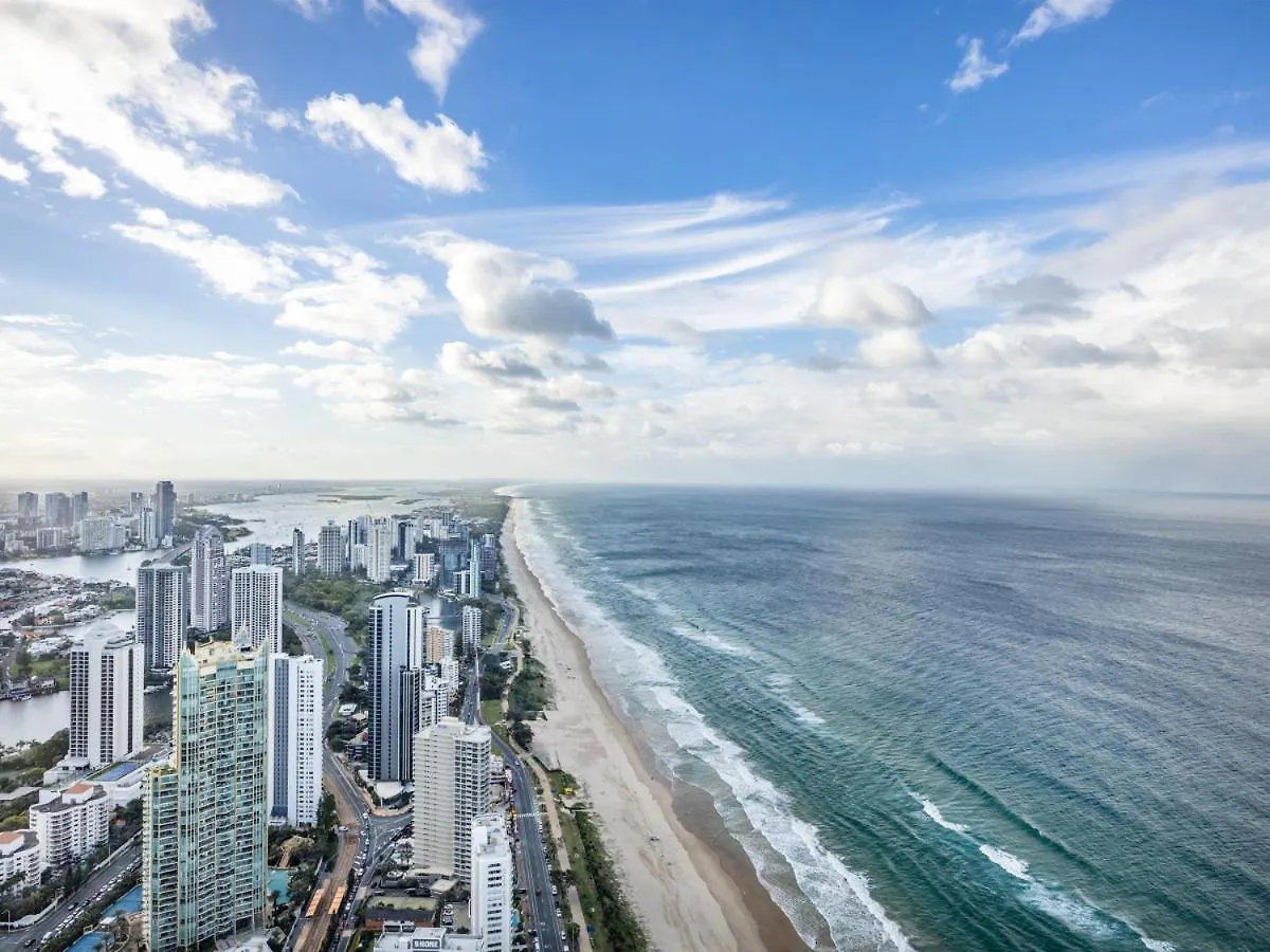 Views From Cloud 1 Min To Beach 2Br Apt Pool Gym 골드코스트 아파트